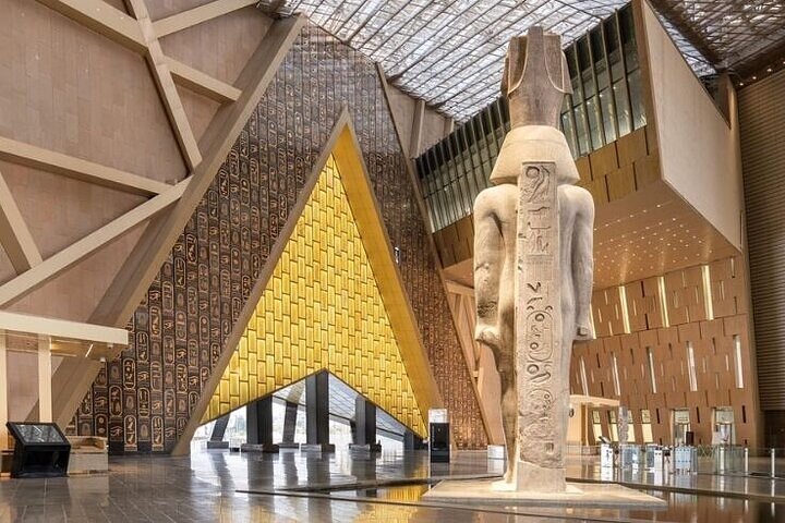🏛️ Tour Title: VIP Private Fusion: Giza Pyramids & The Grand Egyptian Museum (GEM)