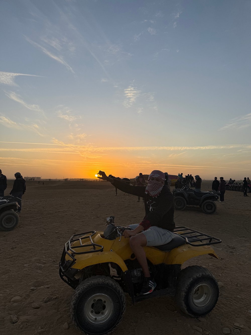 🏎️ Tour Title: VIP Ultimate Adventure: Giza Pyramids, Camel Trek & Quad Bike Desert Safari