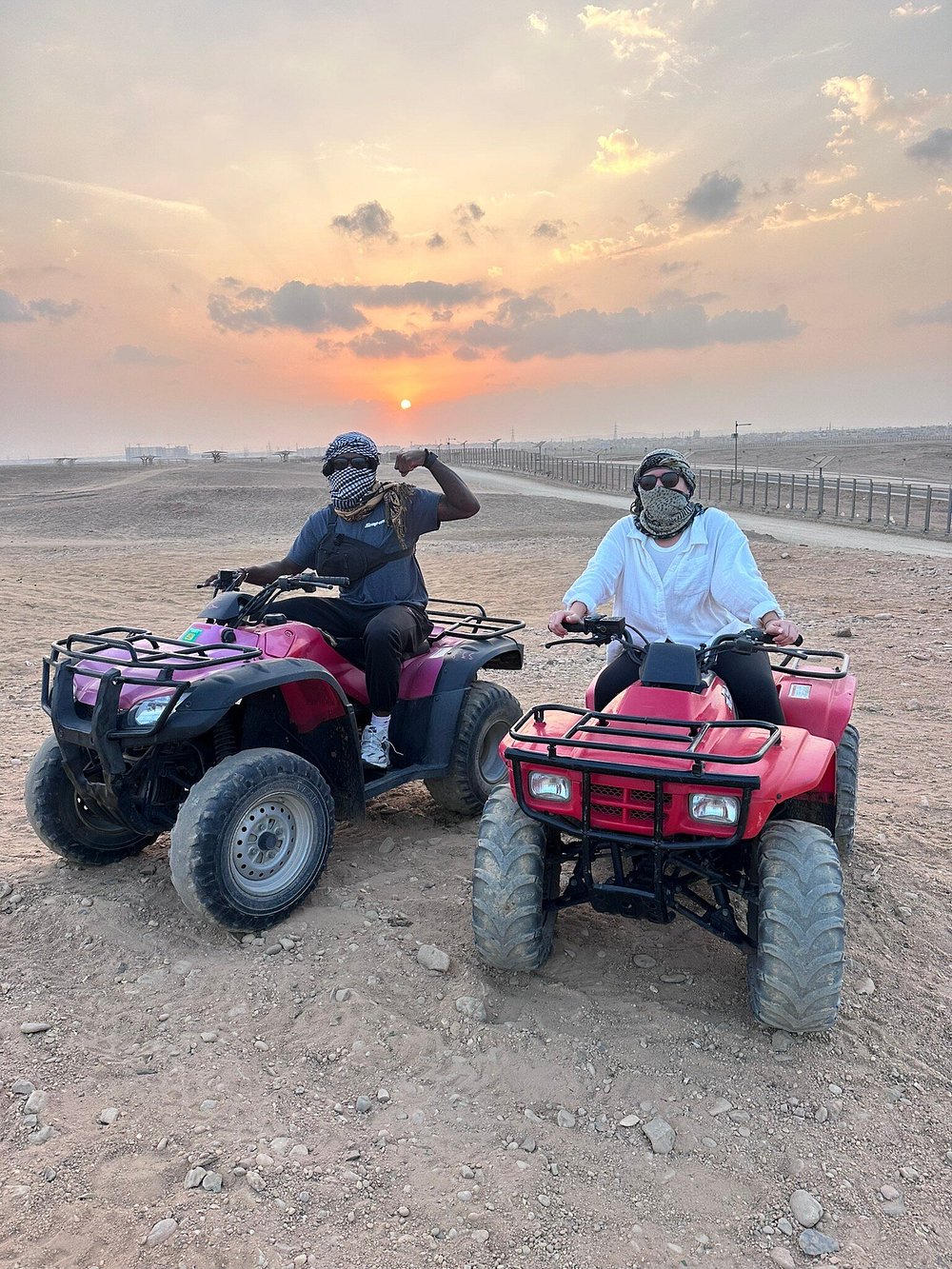 🏎️ Tour Title: VIP Ultimate Adventure: Giza Pyramids, Camel Trek & Quad Bike Desert Safari