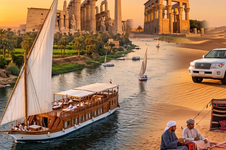 4-Day Ultra-Luxury Nile Dahabiya